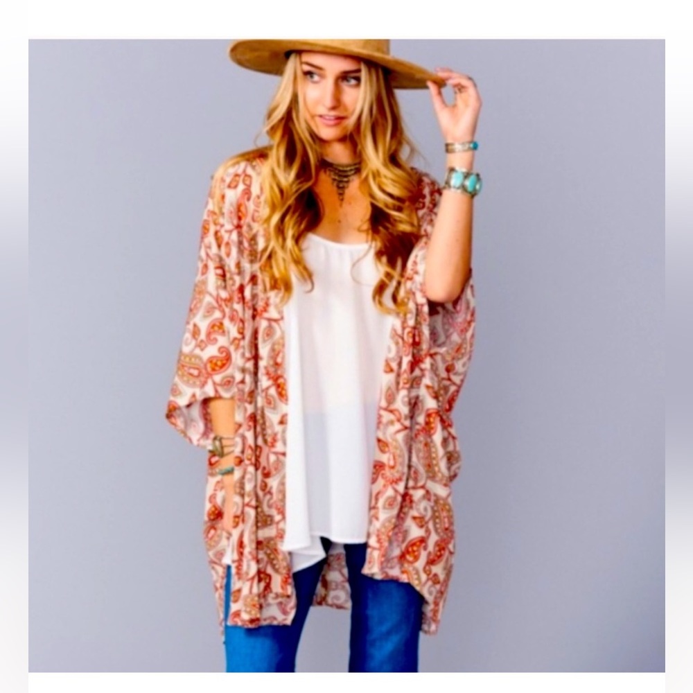Show me Your MuMu Bali Paisley Kimono